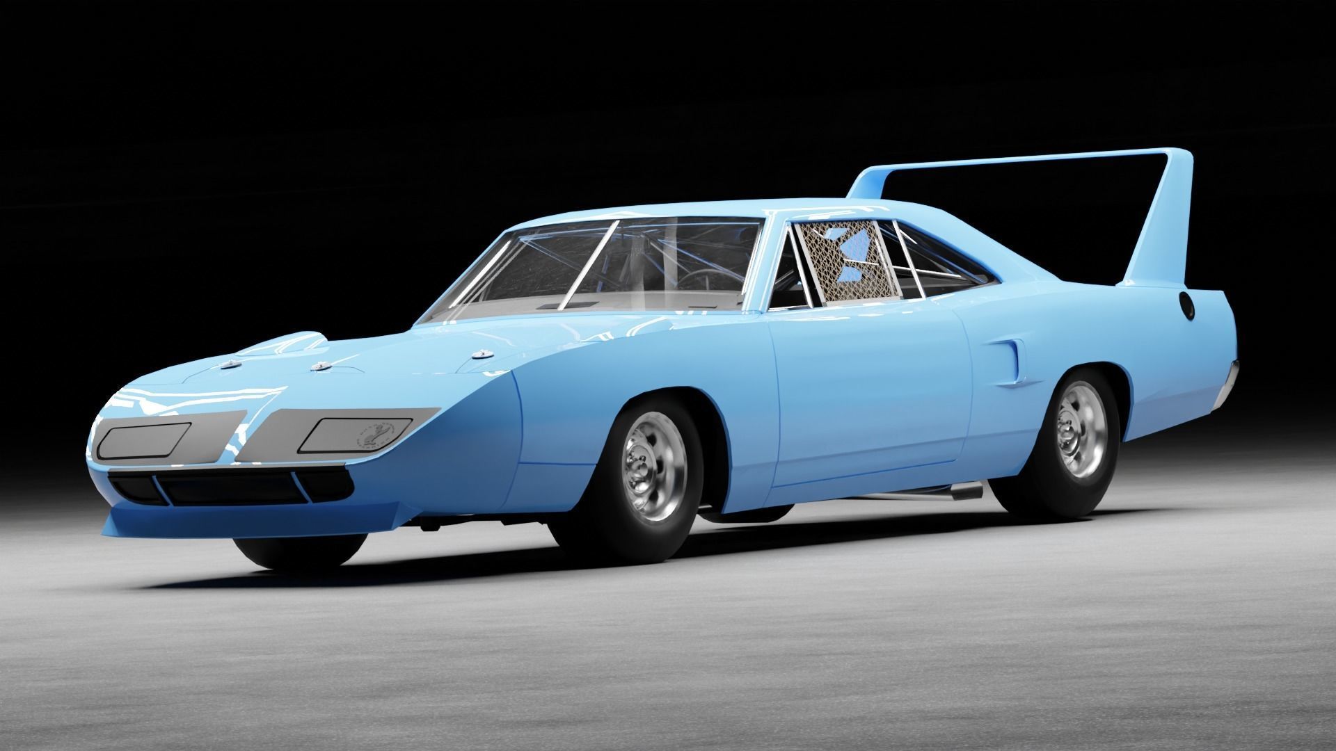 Plymouth Superbird 3D Model 3D model_15