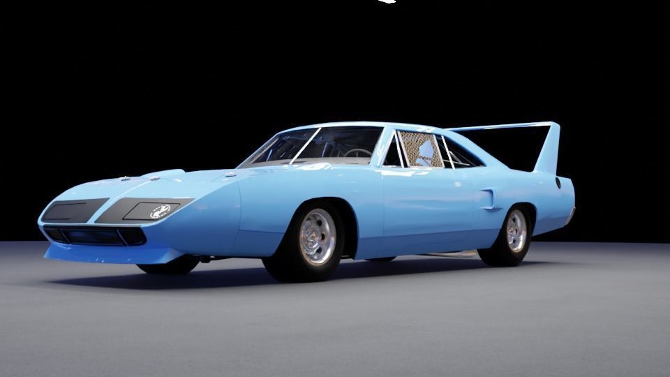Plymouth Superbird 3D Model 3D model_9