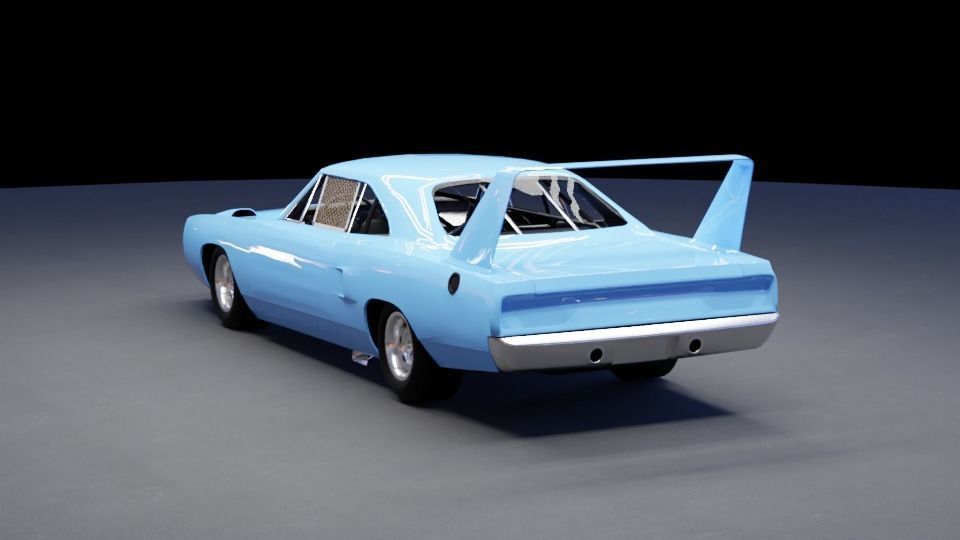 Plymouth Superbird 3D Model 3D model_11