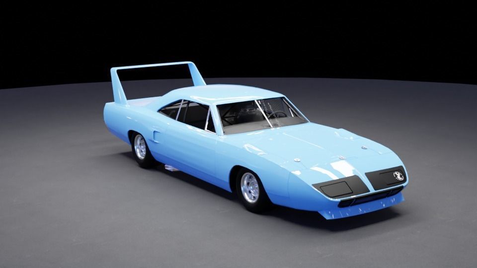 Plymouth Superbird 3D Model 3D model_3