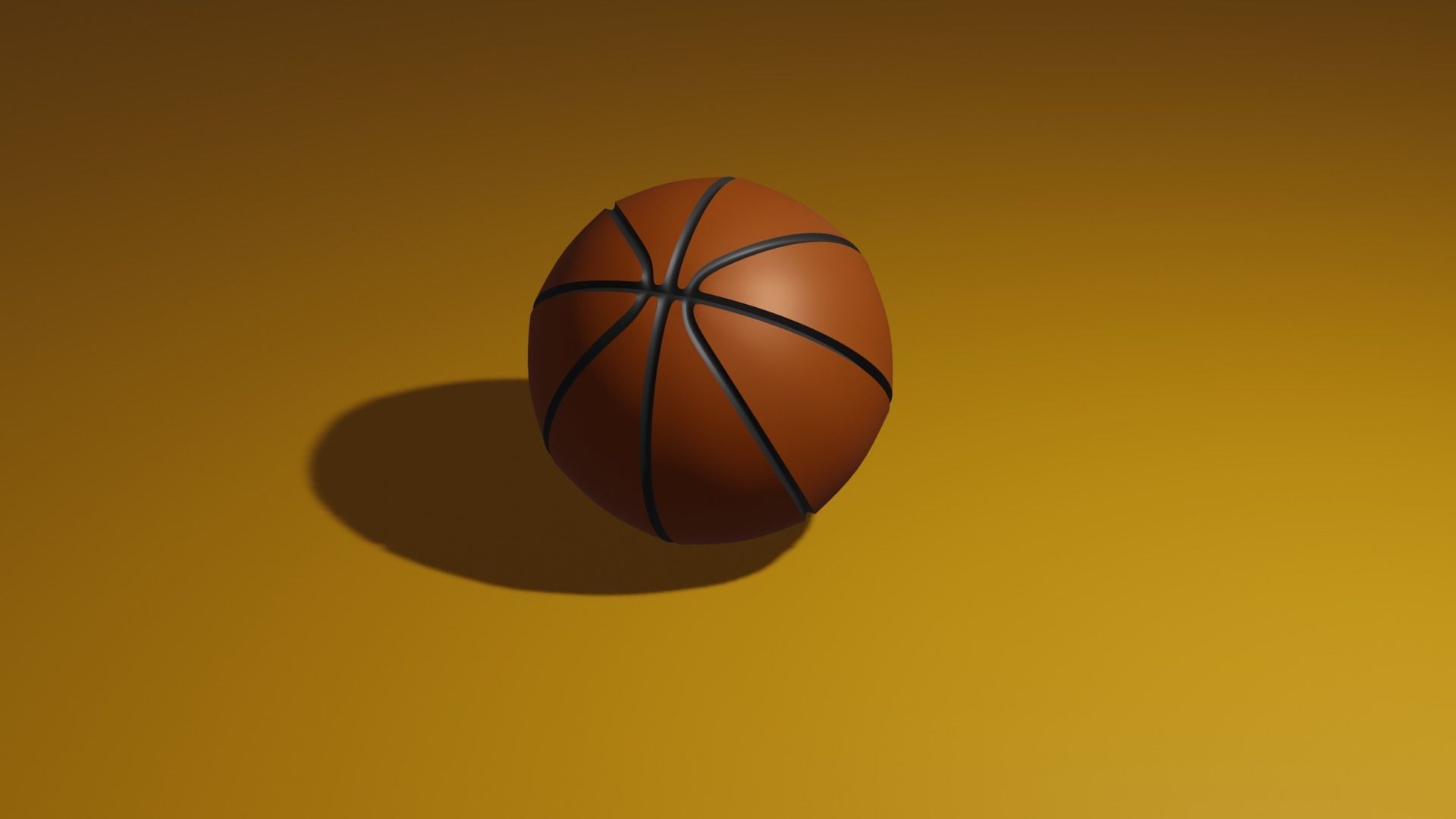 basketball 3D model_1