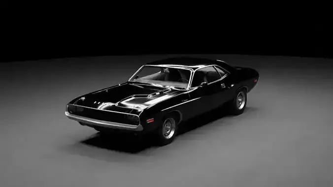Dodge Challanger Hemi 3D model