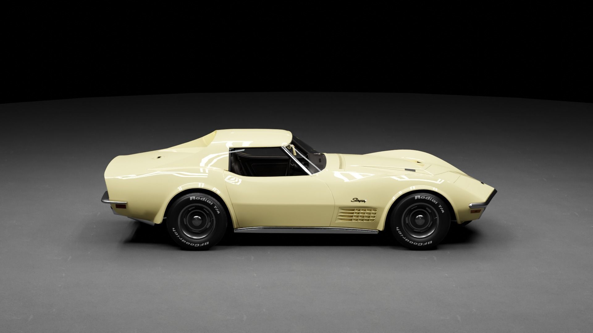 Chevrolet Corvette C3 3D model_4