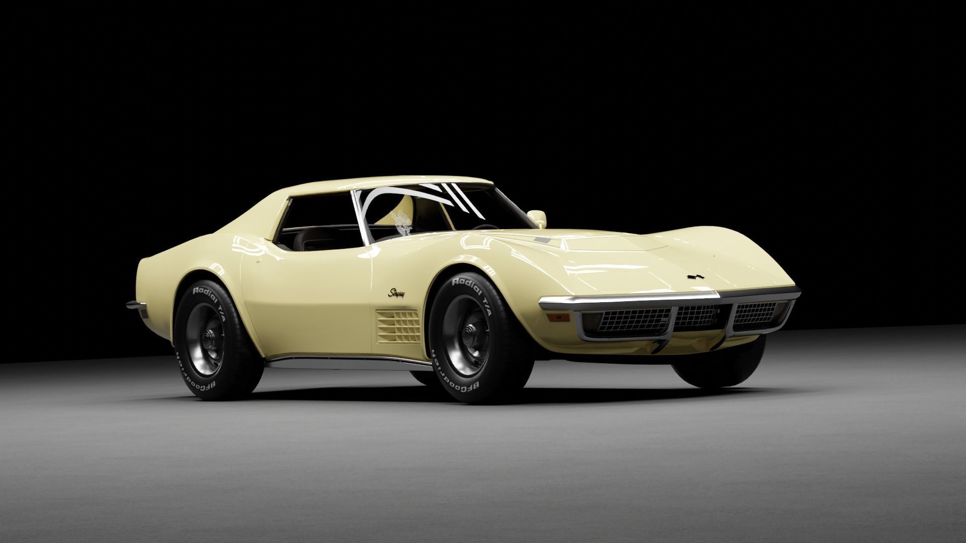 Chevrolet Corvette C3 3D model_7