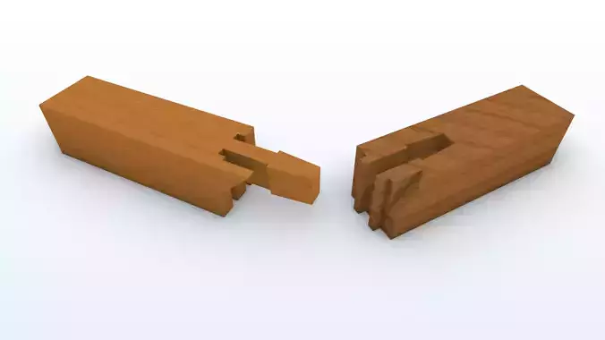 nogetsugi Low-poly 3D model