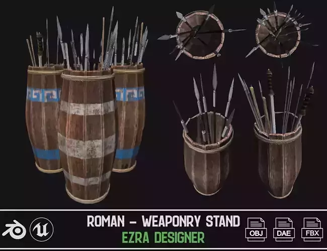 Roman Weaponry Stand