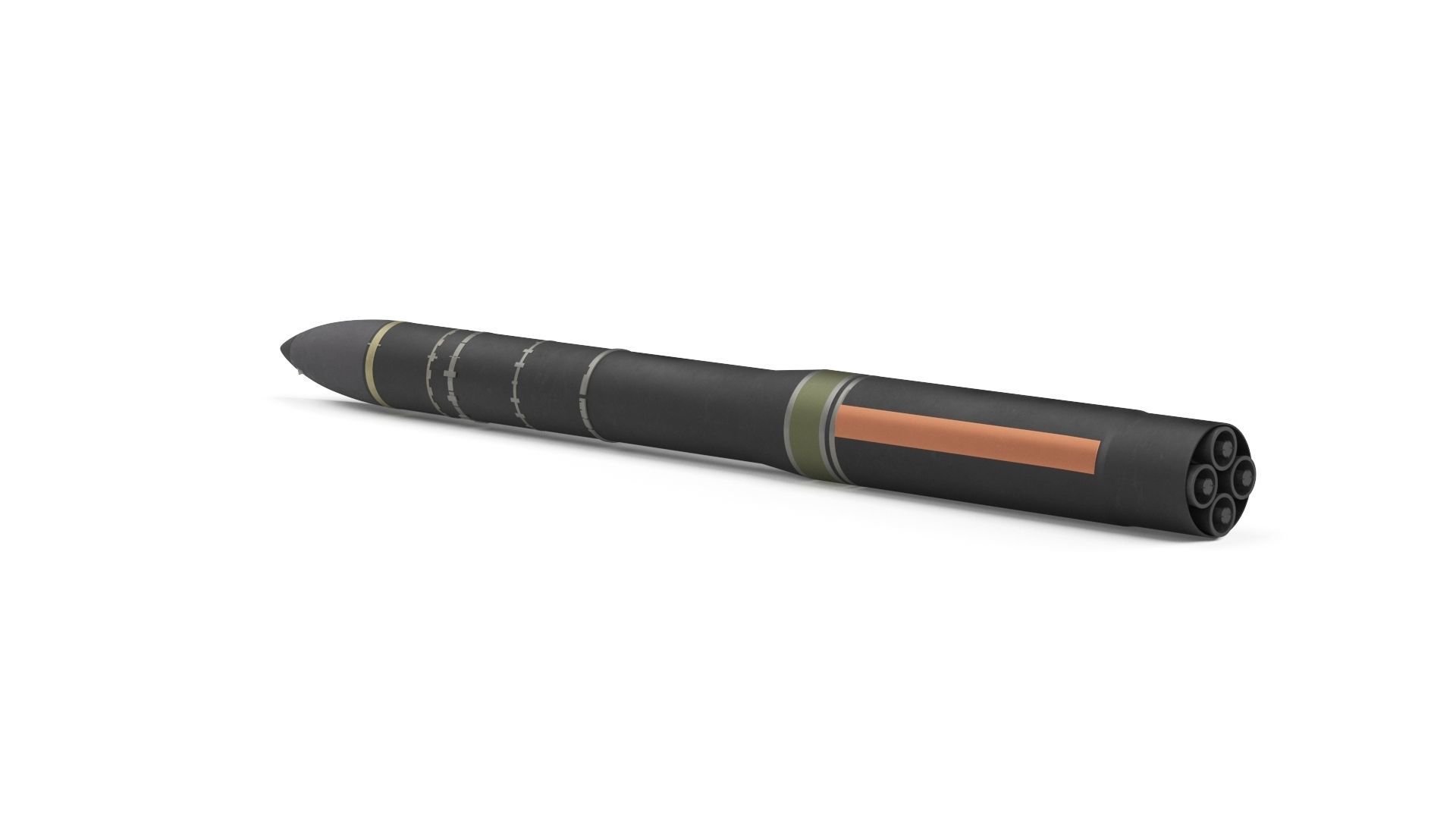 Topol-M SS-27 Mod 1 ICBM Ballistic Missile 3D model_33