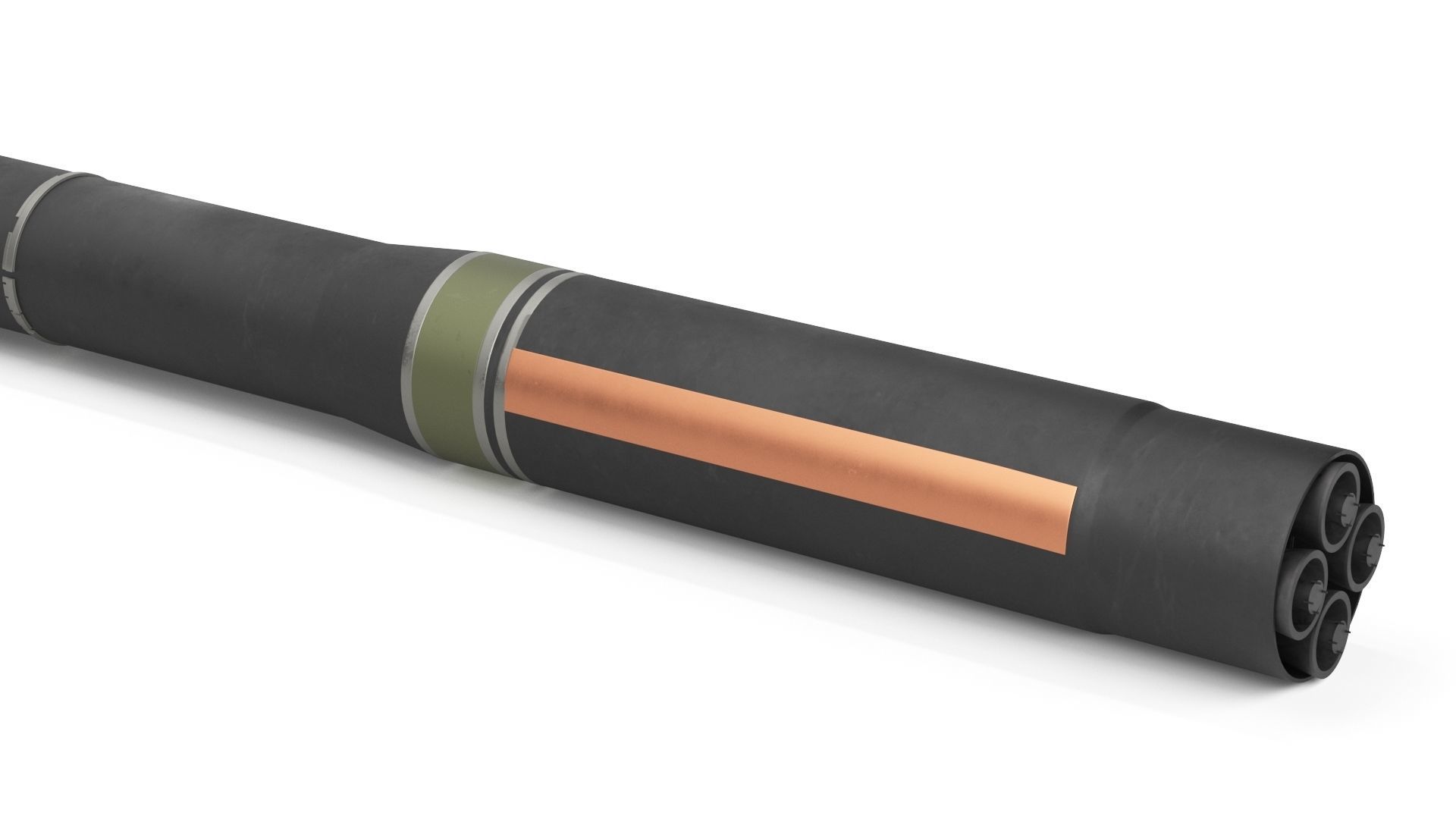 Topol-M SS-27 Mod 1 ICBM Ballistic Missile 3D model_15