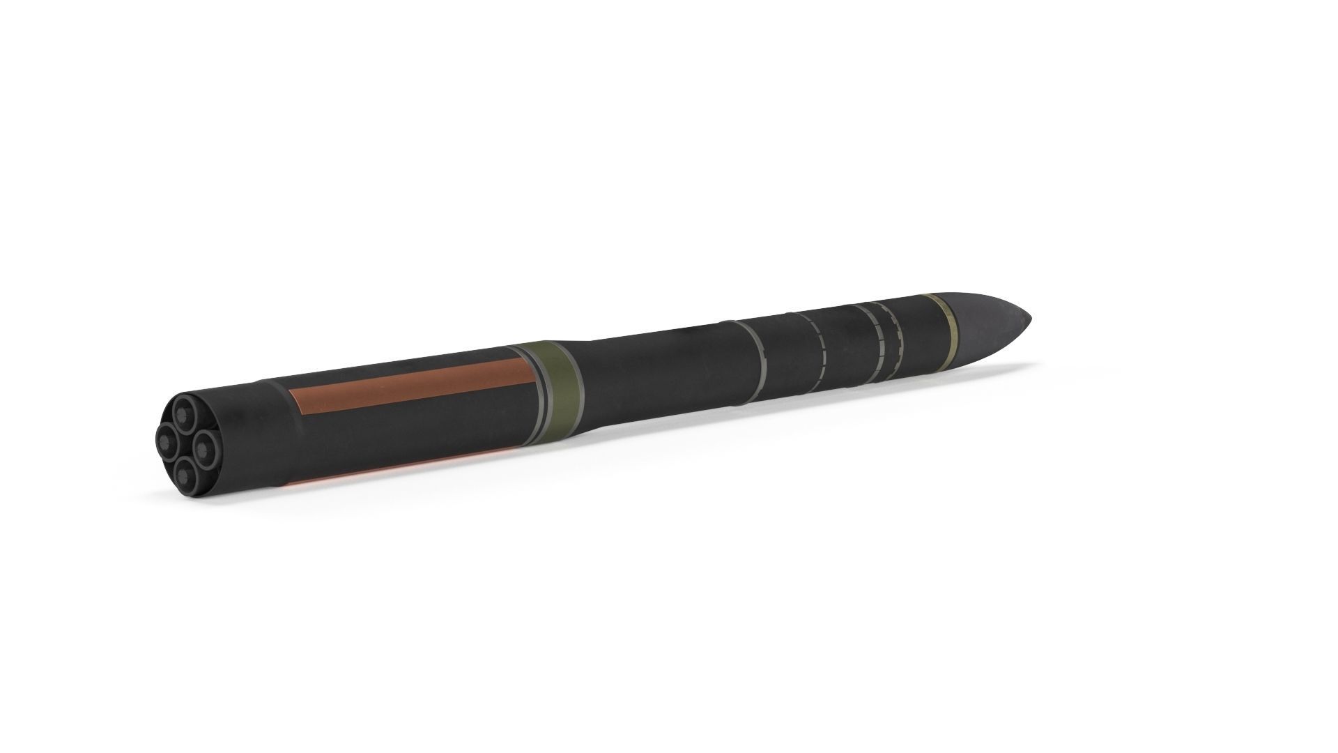 Topol-M SS-27 Mod 1 ICBM Ballistic Missile 3D model_28