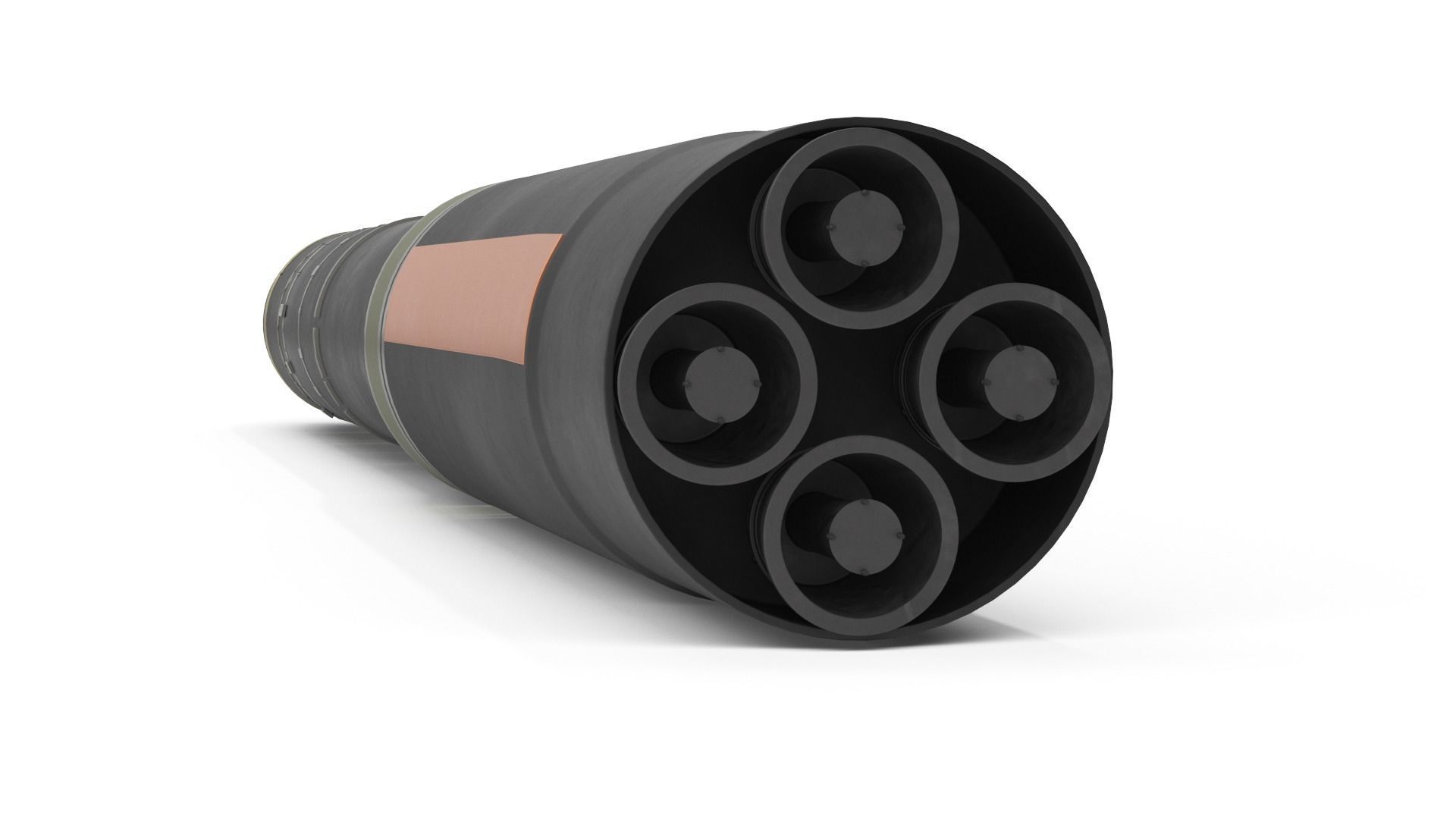 Topol-M SS-27 Mod 1 ICBM Ballistic Missile 3D model_5