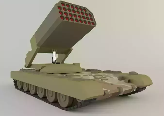 Heavy Multiple Rocket Launcher Soviet v1