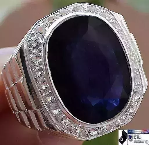 Diamond Signet Ring Jewellery for Mens 3D print model