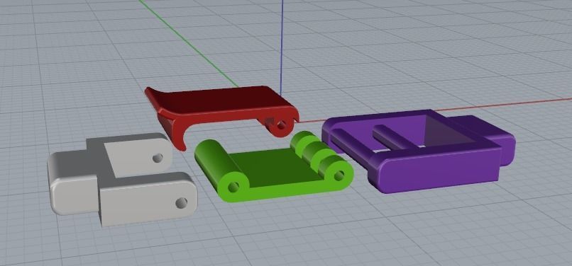 Clock lock Model 4263 3D print model_3