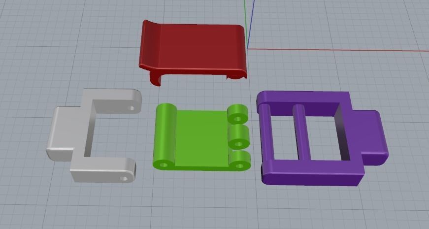 Clock lock Model 4263 3D print model_2