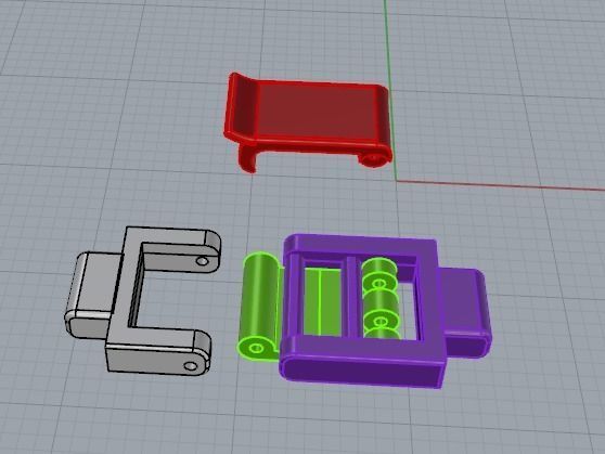 Clock lock Model 4263 3D print model_5