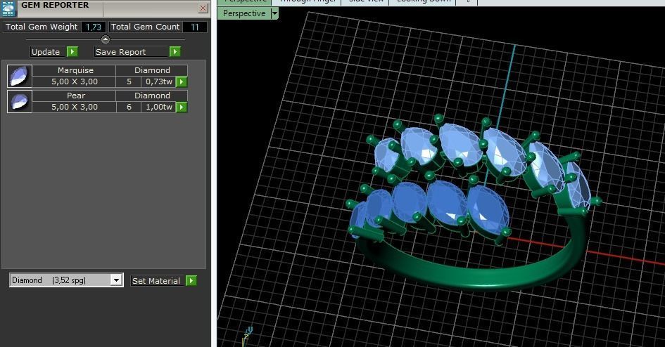Ring Model 4257 3D print model_9