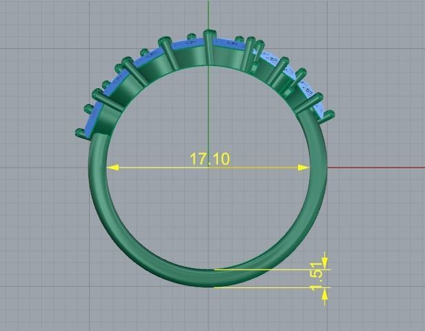 Ring Model 4257 3D print model_6