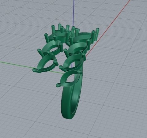 Ring Model 4257 3D print model_5