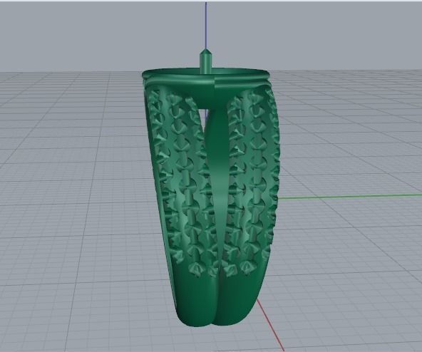 Pearl ring Model 4256 3D print model_3