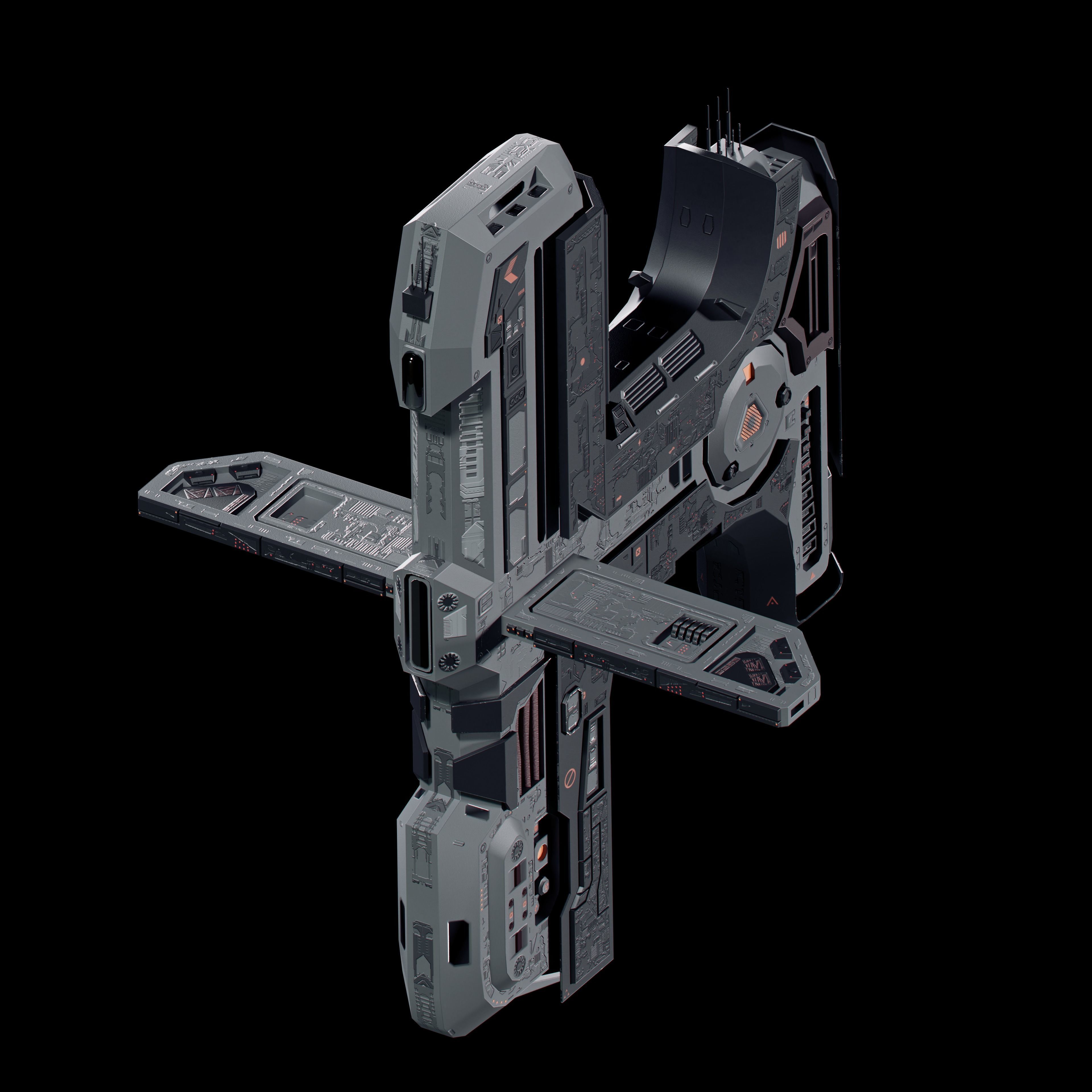 Space expansion kit  3D Model Collection_8