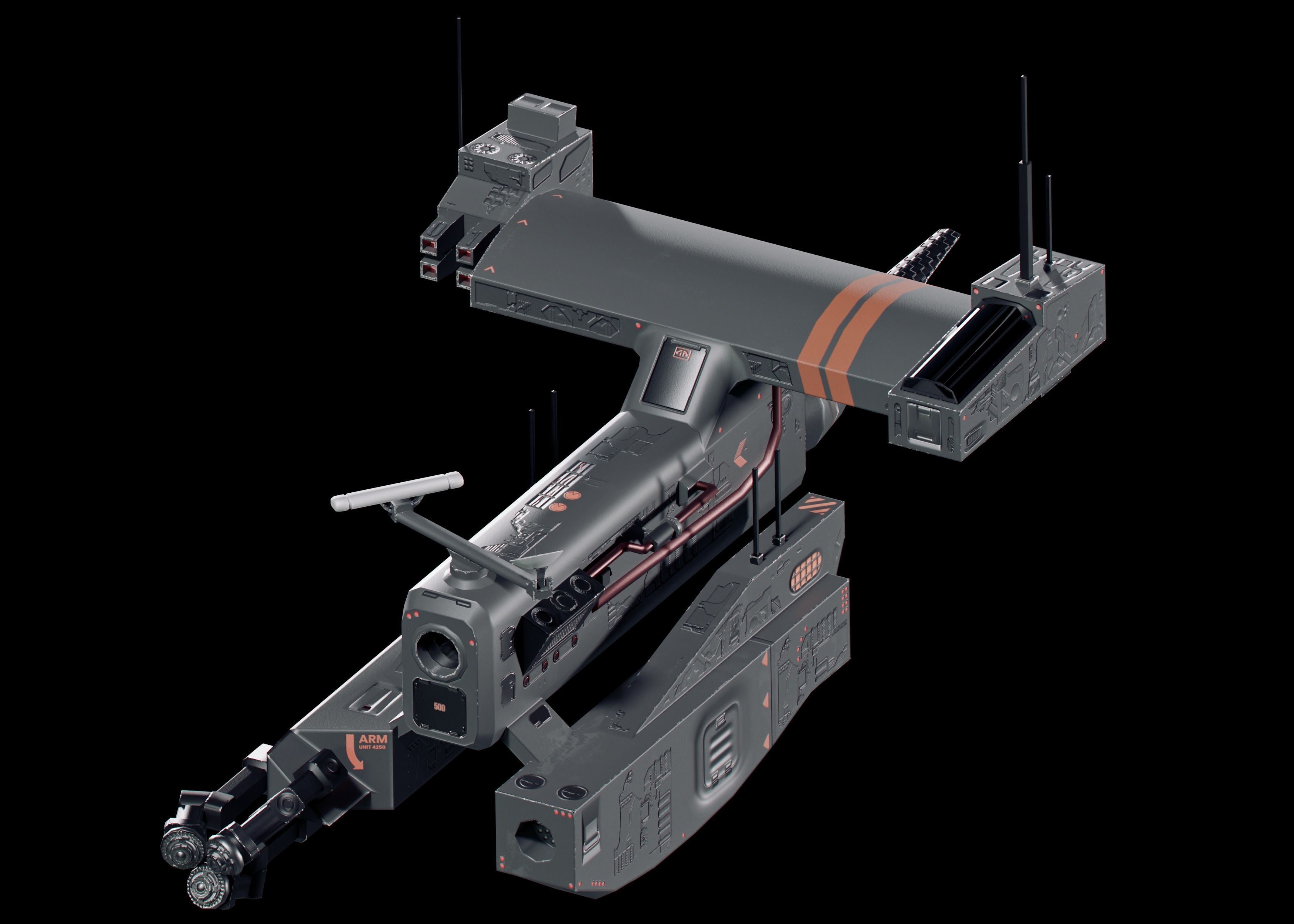 Space expansion kit  3D Model Collection_11