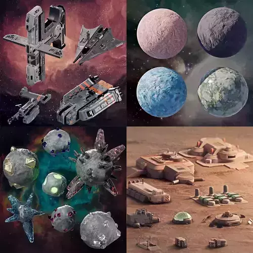 Space expansion kit  3D Model Collection