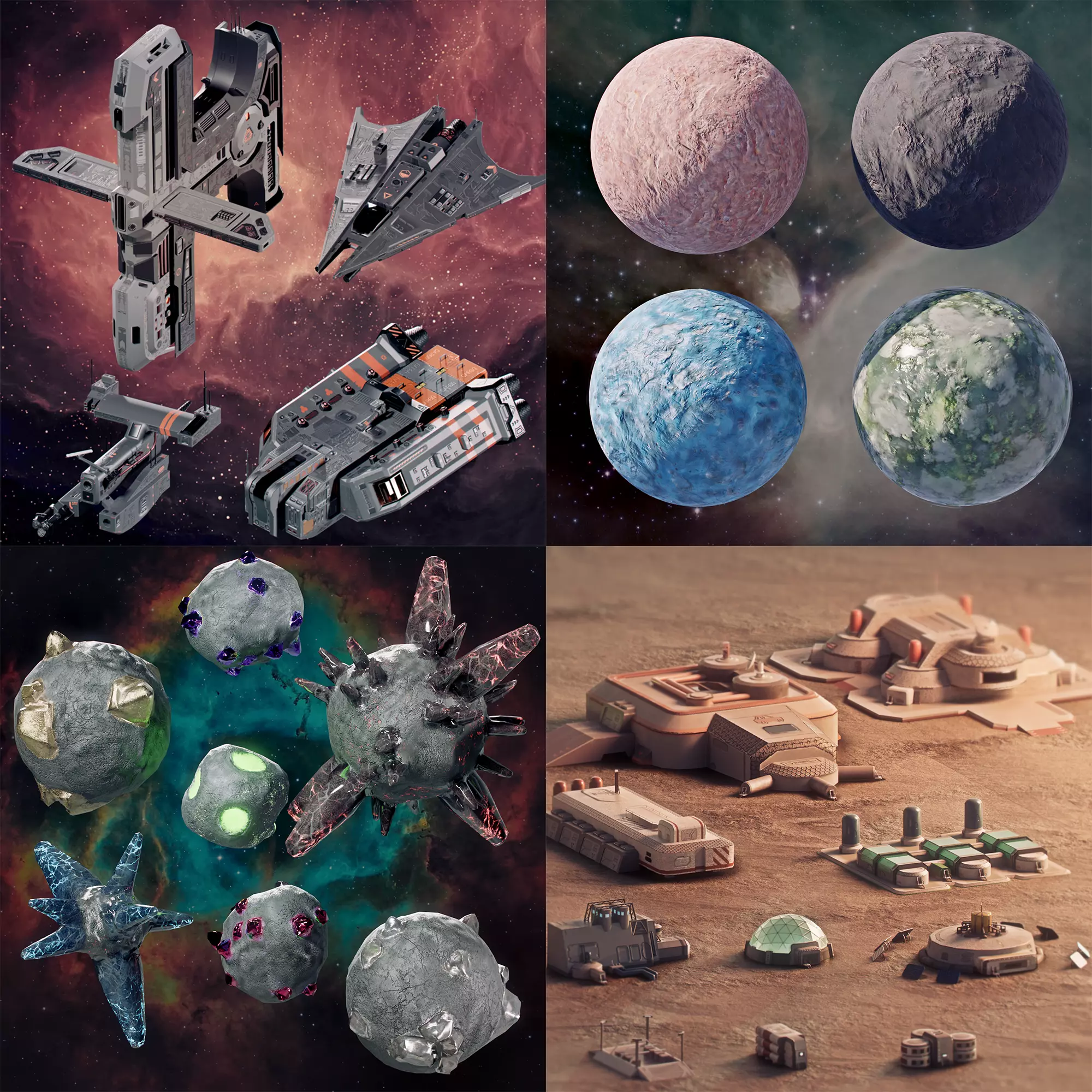 Space expansion kit  3D Model Collection_0