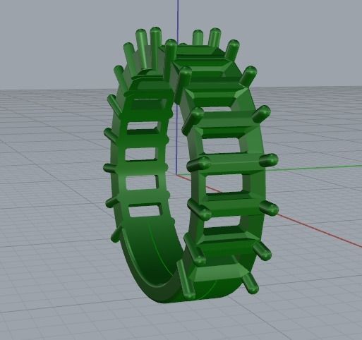 Ring Model 4249 3D print model_4