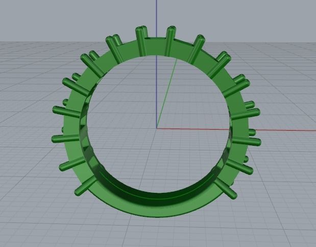 Ring Model 4249 3D print model_3