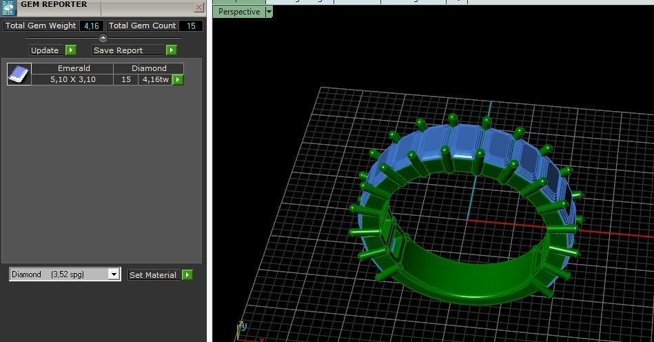 Ring Model 4249 3D print model_8