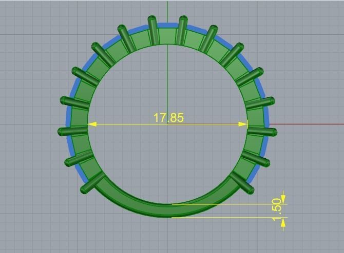 Ring Model 4249 3D print model_5