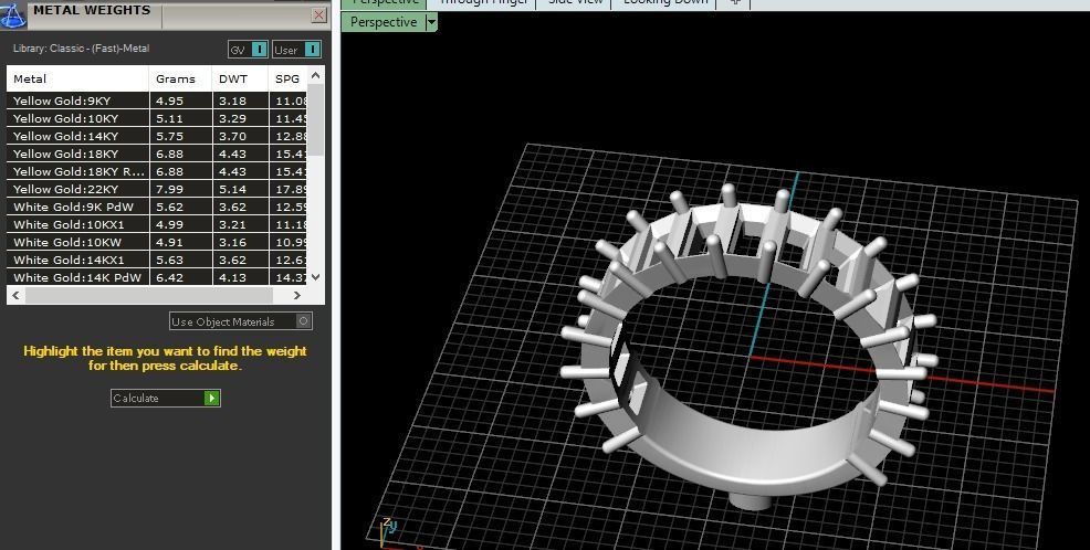 Ring Model 4249 3D print model_7