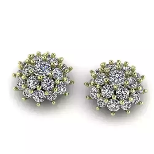 Stud Earrings Model 4243