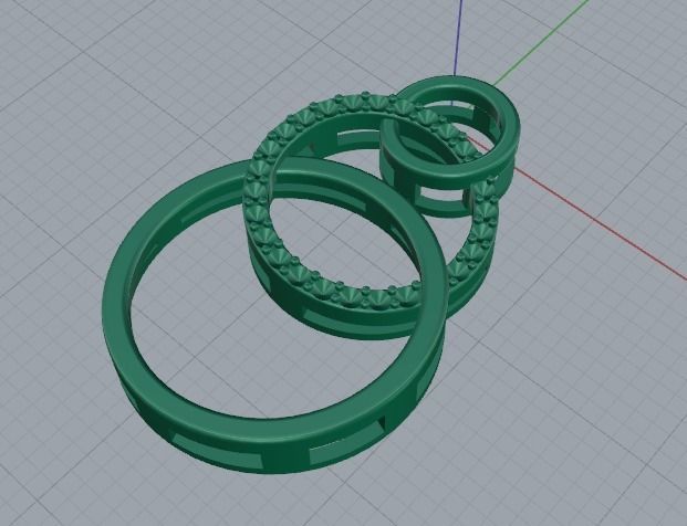 Pendant Model 4229 3D print model_2