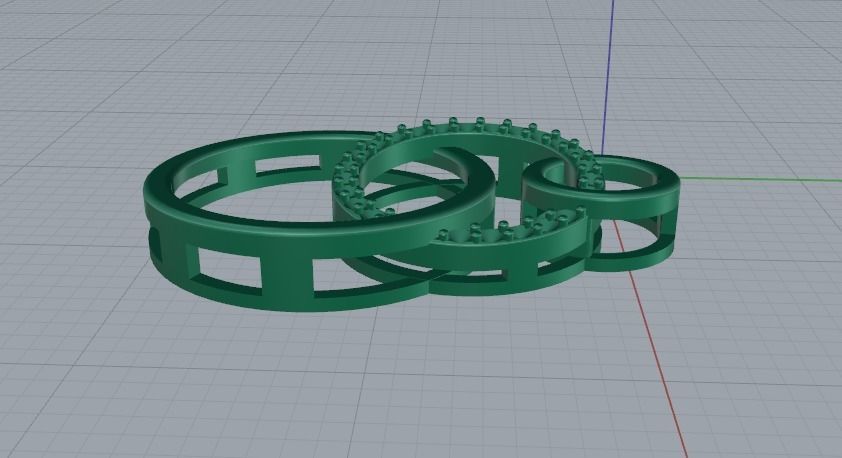 Pendant Model 4229 3D print model_3