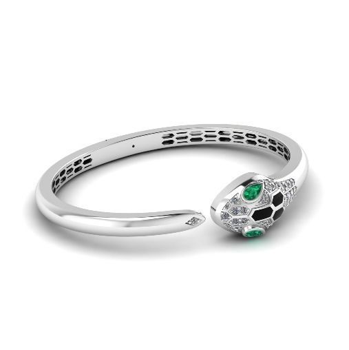 Snake bracelet Model 4313 3D print model_1