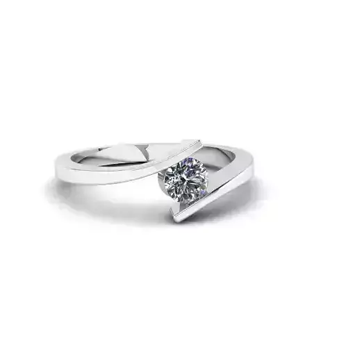 Solitaire engagement ring Model 4310