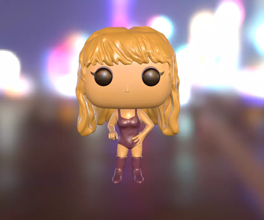 Funko Taylor Swift 3D print model