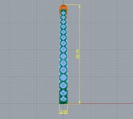 Earrings Model 4306 3D print model_6