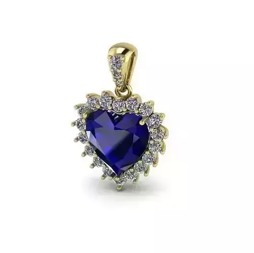 Heart pendant Model 4300