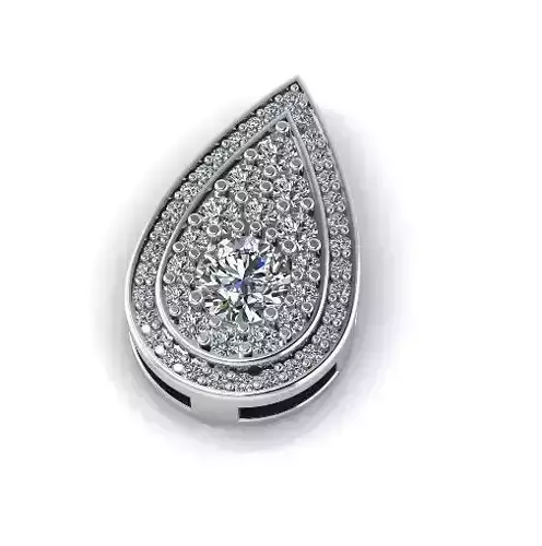 Pear pendant Model 4296 3D print model