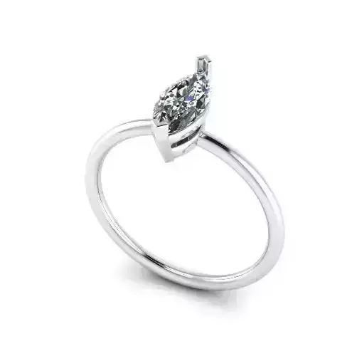 Solitaire engagement ring Model 4286
