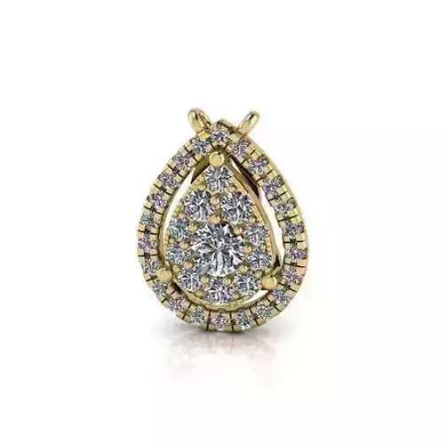 Pear pendant Model 4281