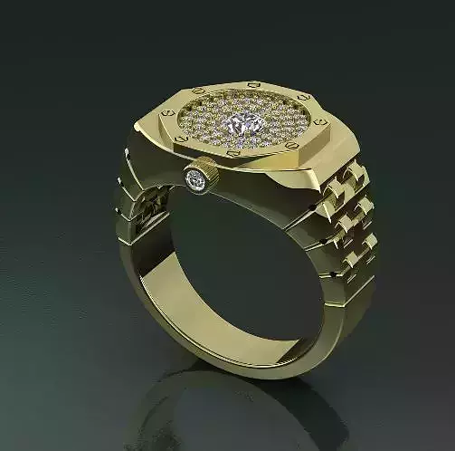 Ring in the form of hours Model 4279