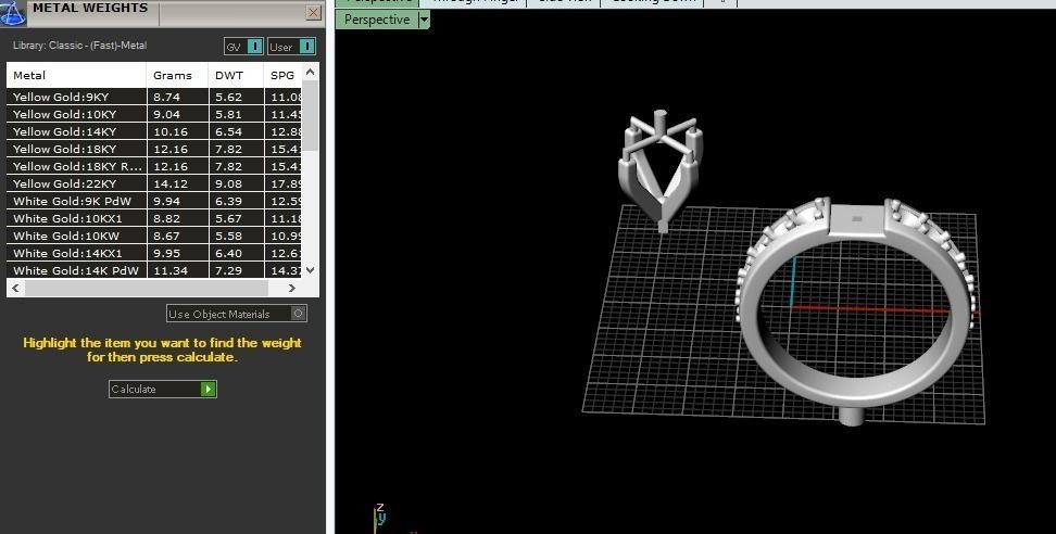 Solitaire engagement ring Model 4277 3D print model_7