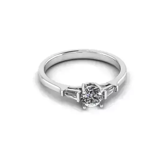 Engagement halo rings Model 4274