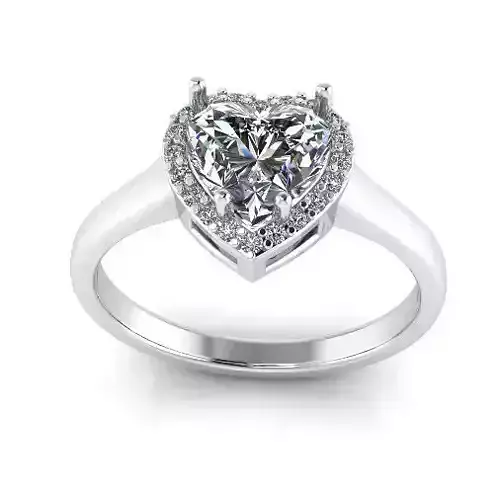 Heart ring Model 4272