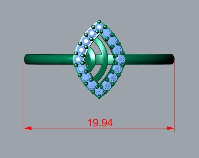 ring jewelry 3D print model_8