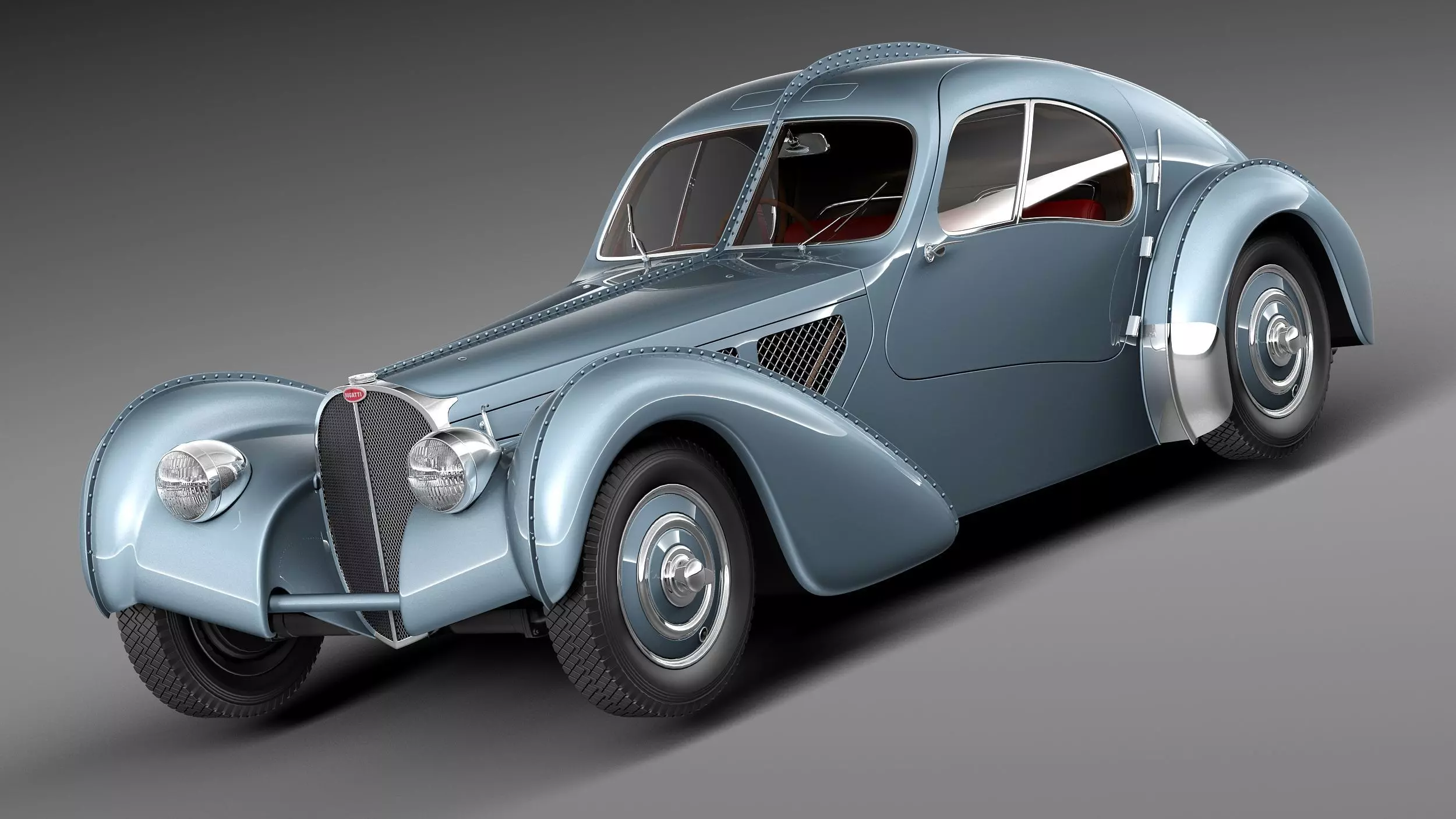 Bugatti Type 57 Atlantic 3D model_0