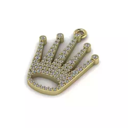 Crown Pendant Model 4357